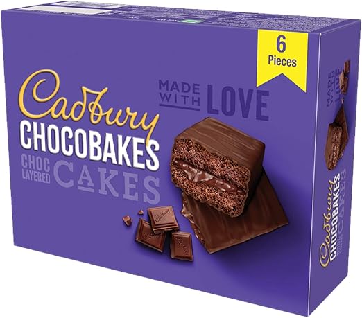 Cadbury Chocobakes Choc Layered Cakes 