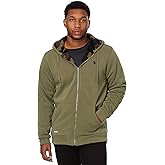 U.S. Polo Assn. mens Uspa Big and Tall Solid Full Zip Camo Lined Sherpa Hoodie
