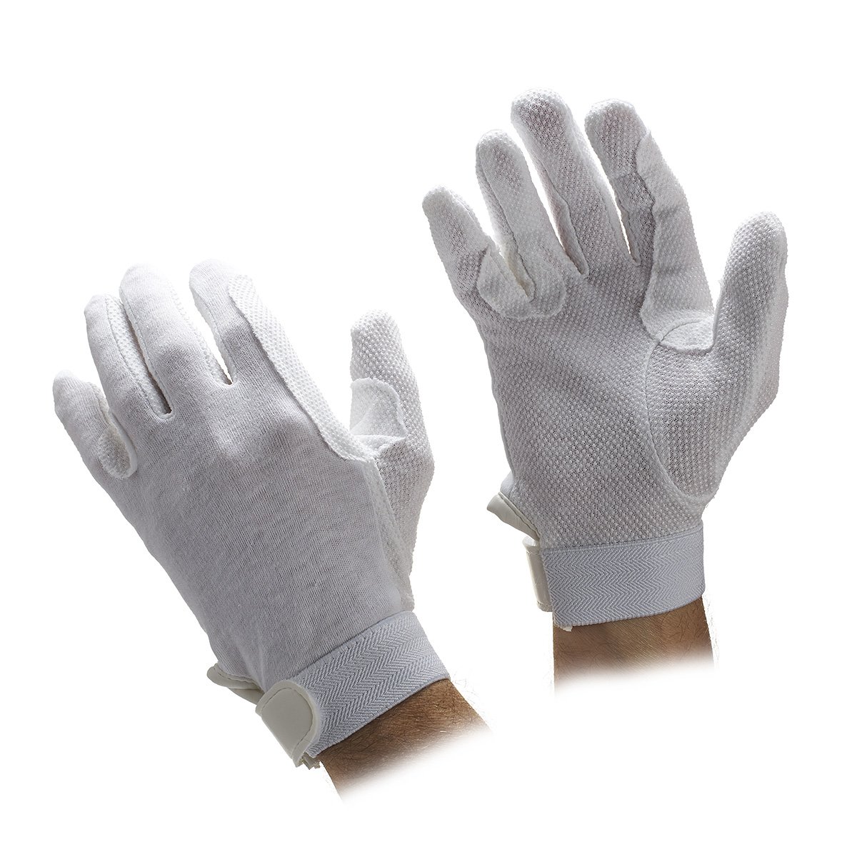 Deluxe Beaded Grip Formal/Parade Gloves - White or Black