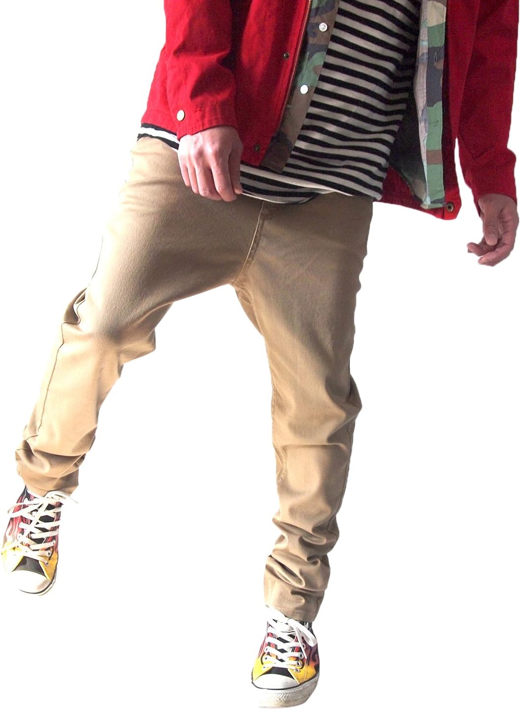 Amazon 9213 26 デニムパンツ サルエルパンツ スキニーパンツ メンズ ストレッチ テーパードパンツ ちょいサルエルパンツ ジーンズ 通販