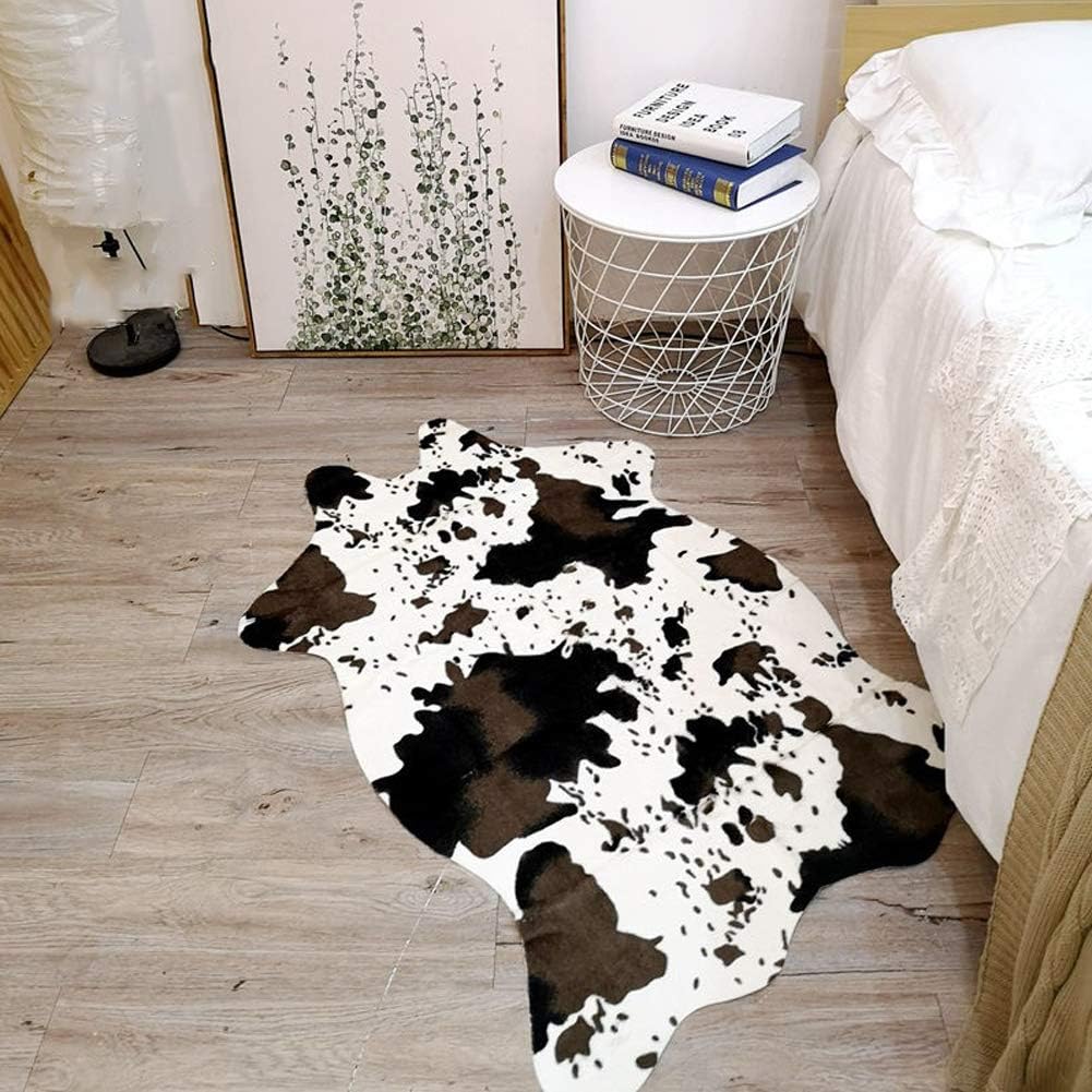Cow Print Rug, Faux Cowhide Area Rug Carpet