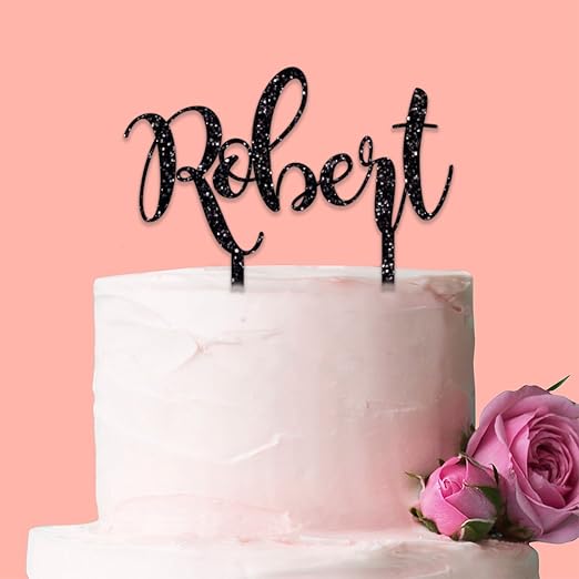 Personalisierte Namen Cake Topper, perfekt für einen Geburtstag oder besonderen Anlass, für, dass jemand ganz besonderen.