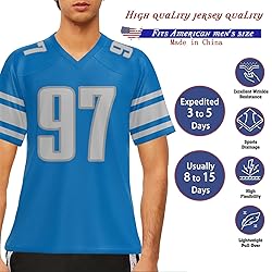 Custom Football Jersey Personalized Rugby