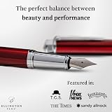Ellington Pens Luxury Fountain Pen Set Smooth Nib Gift Box Ink Cartridges view 2