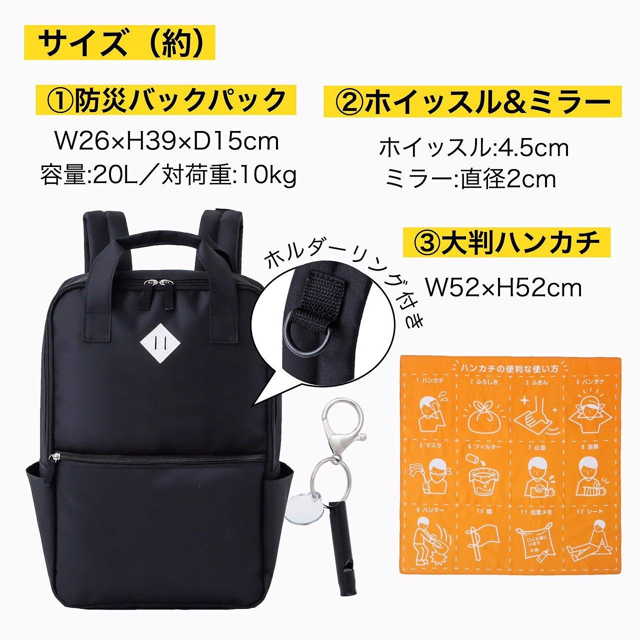 陸上自衛隊協力 防災バックパック セットbook バラエティ 本 通販 Amazon