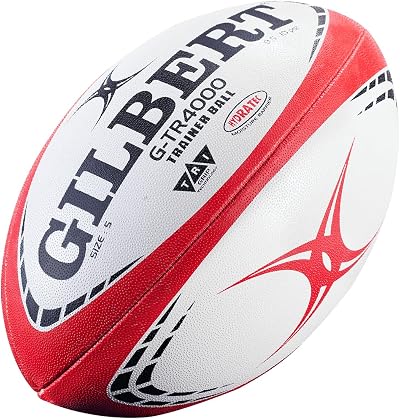 Gilbert G-TR4000 Trainer Rugby Ball White 4