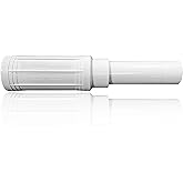 NDS 118-20 Pro-Span&reg; PVC Expansion Repair Coupling, For Broken or Cracked In-Ground PVC Pipes, 2-Inch IPS Slip X Spigot, White