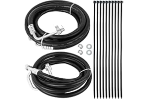 SUB6050 Rear Auxiliary AC Hoses Set, Rear AC Line Set replacement for Cadillac Escalade ESV Chevrolet Suburban GMC Yukon XL 2