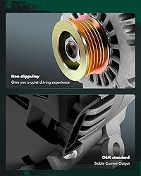 SCITOO High Output Alternator 105Amp Replacement