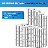 Wukong 4x1 mm Tiny Magnets 100 Pack Epoxy Fridge Model Craft DIY Whiteboard view 6