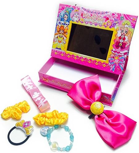 Amazon Go プリンセスプリキュア キラキラおしゃれドレッサー 女の子がよろこぶ 鏡付きドレッサー キッズコスチューム 変身 なりきり おもちゃ
