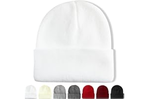 NPQQUAN Beanie for Men Women Winter Hats for Mens Beanie Cuffed Knit Beanies Skull Cap