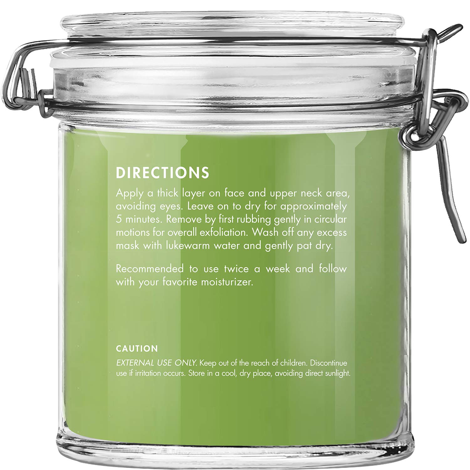 Majestic Pure Green Tea Mint Mud Mask - Exfoliating Facial Face and Skin Mask for Blackhead and Acne - Rich in Antioxidant, Fight Free Radicals, 10 oz : Beauty