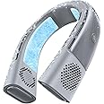 TORRAS COOLiFY 2S Neck Fan [2025 Upgraded], 28H Extended Battery Life, Neck Fans that Blow Cold Air, Neck Air Conditioner, Cooling Neck Fan for Work, Hiking, Travel. Gifts for Men, Women, Grey