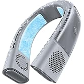 TORRAS COOLiFY 2S Neck Fan, 3 Model, 3-28H Extended Battery Life, Neck Fans that Blow Cold Air, Neck Air Conditioner, Cooling Neck Fan for Work, Hiking, Travel. Gifts for Dad Husband Father, Grey