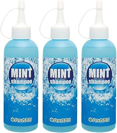 Amazon ミントシャンプー ハッカ入り 0ml 3本セット ミントシャンプー シャンプー 通販
