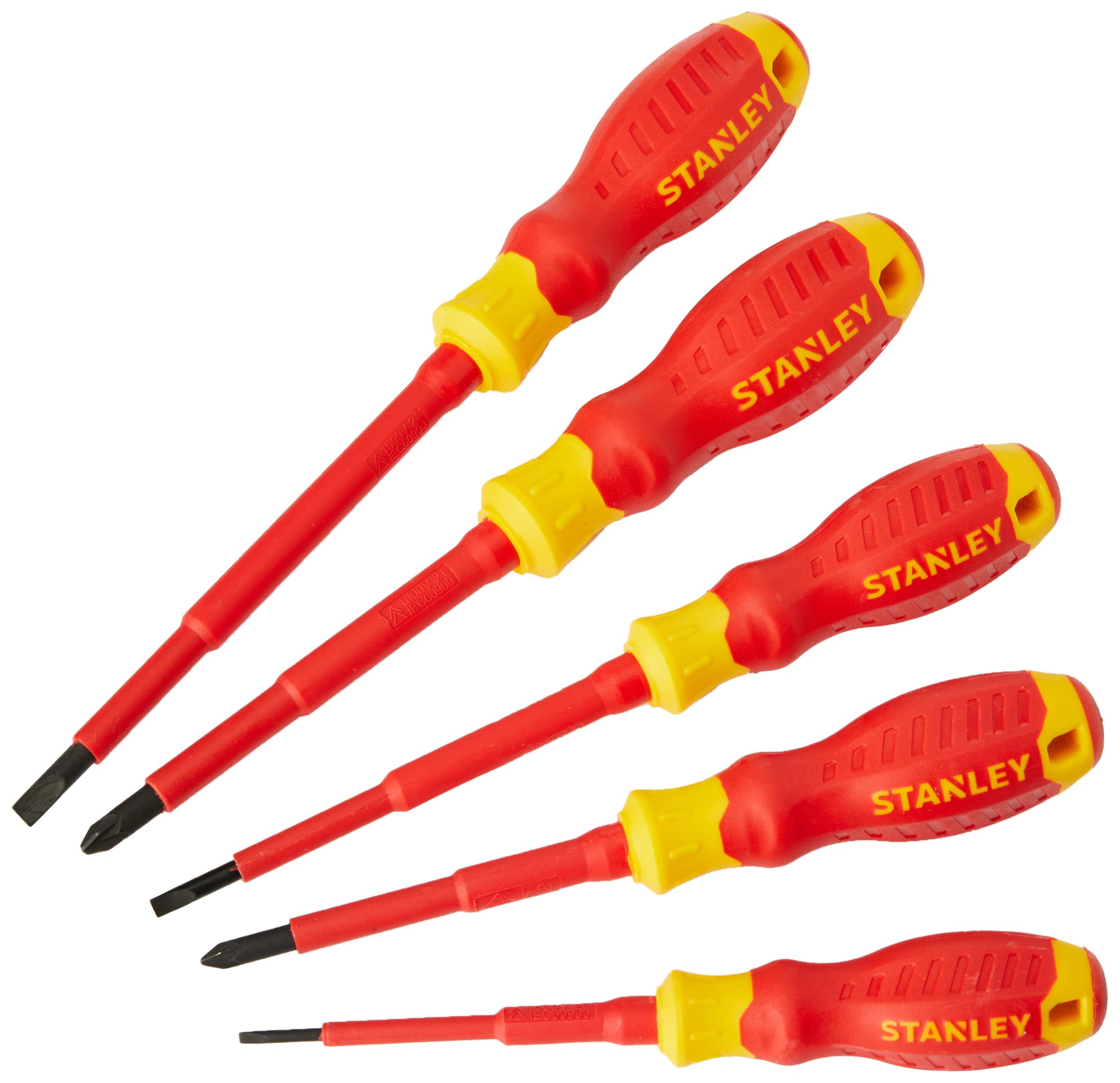 Stanley Mixed VDE Screwdriver Set 5 Piece Set