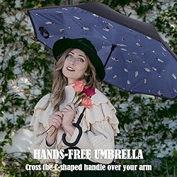 Wxjiahetai Inverted Reverse Umbrella with C-shaped