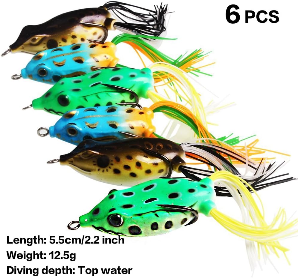 XBLACK Hard Fishing Lure Set Assorted Bass Soft Fishing Lure Kit Colorful Minnow Popper Crank Rattlin VIB Jointed Fishing Lure Set Hard Crankbait Tackle Pack Saltwater Freshwater (48pcs) : Sports & Outdoors