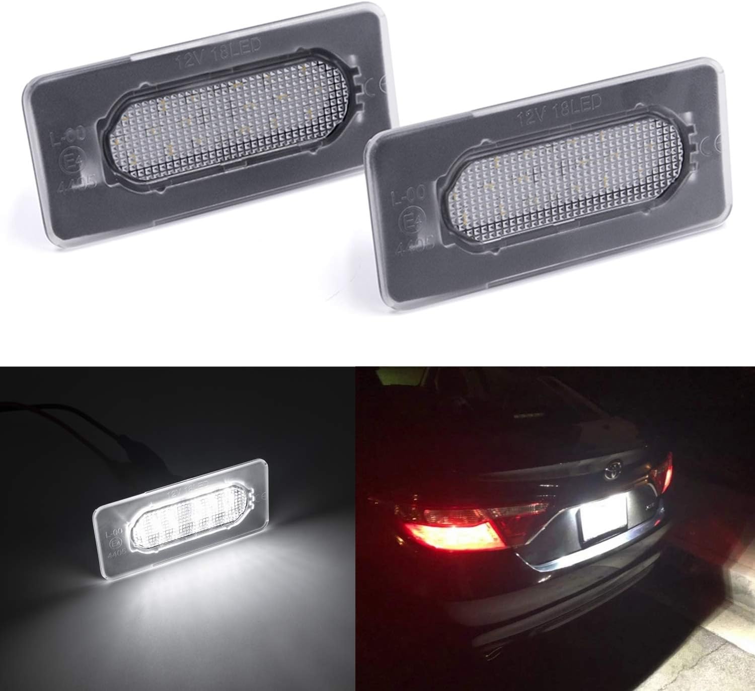 NSLUMO LED License Plate Light Assembly for 20142021 To