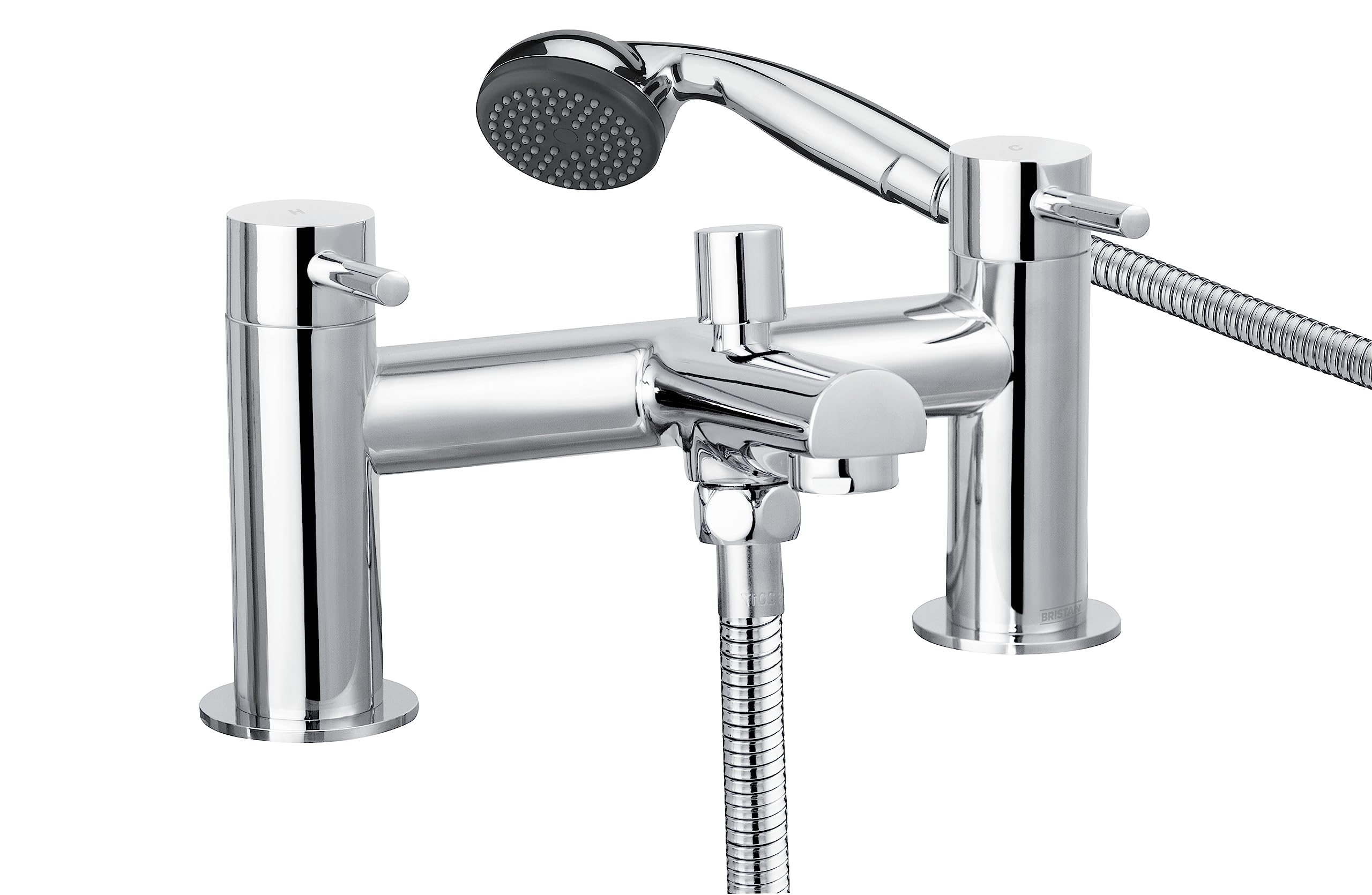 Bristan Essentials Mios Bathroom Taps, Bath Filler