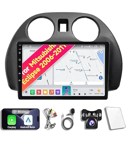 Android 14 Car Radio Stereo for Mitsubishi Eclipse 2006-2011 - 9