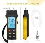 GOYERRNES GR-189A Digital Manometer Dual-Port Differential Pressure Gauge ±2psi view 3