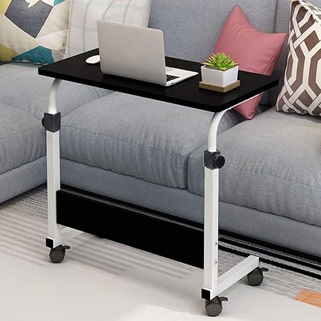 Nesee Laptop Table With Adjustable Mobile Computer Desk Overbed