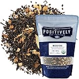 Organic Positively Tea Company, Masala Chai Black Tea, Loose Leaf, 16 Ounce