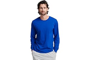 Russell Athletic Men's Basic Cotton Long-Sleeve T-Shirt