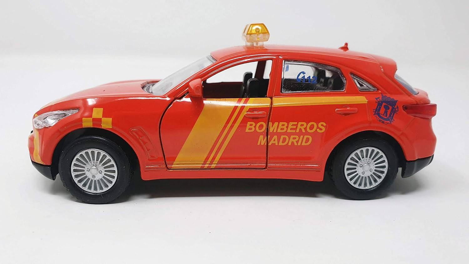 PLAYJOCS GT-1007 FIRE DEPARTMENT MADRID (SPAIN), 13x5x6 cm