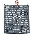 Birthday Gifts for Mom, Mothers Day Blankets Gifts for Mom from Daughter Son, Ideas Gifts for Mom on Mothers Day, Christmas a