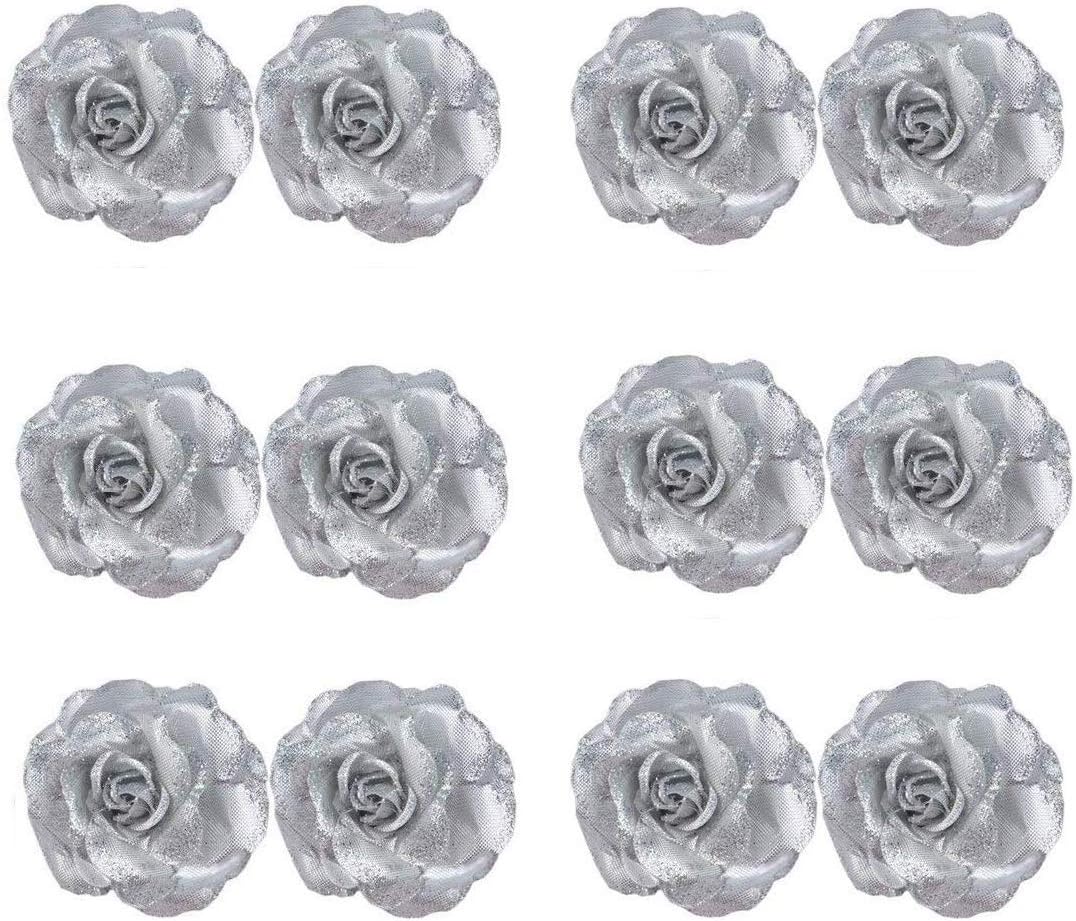 AURINKO® Beautiful Bridal Hair Accessories Juda Pins, Hair pins Multicolor (12 Pcs)