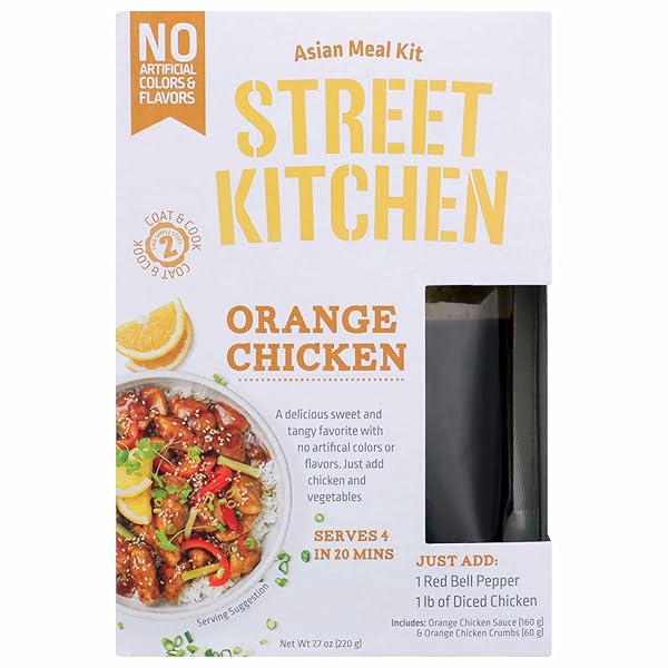 STREET KITCHEN ORANGE CHICKEN MEAL KIT