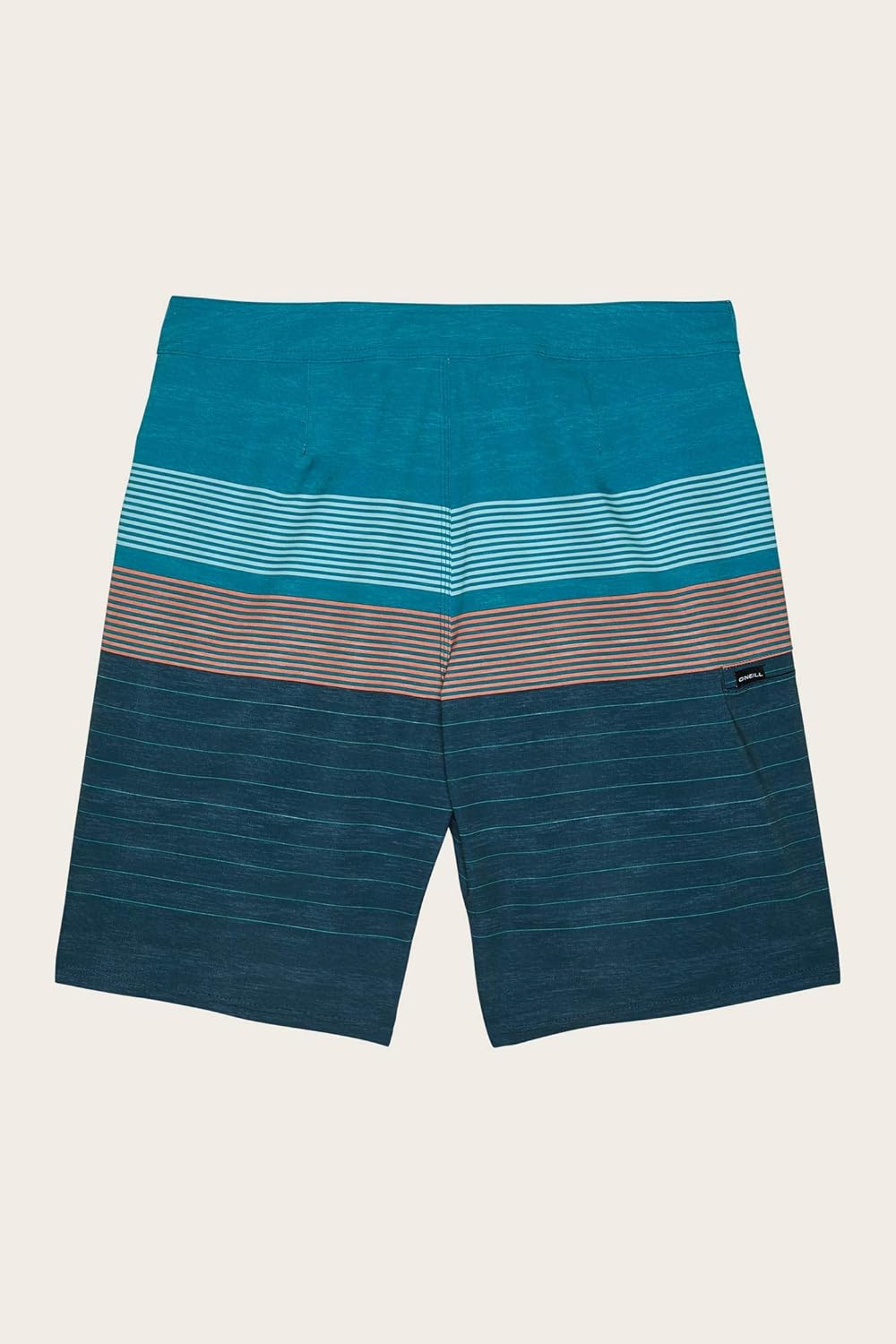 O'NEILL Men's Water Resistant Hyperfreak Stretch Swim Boardshorts, 21 Inch Outseam | Long-Length Swimsuit |: Clothing