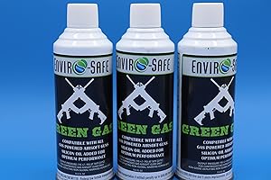 GENERIC Enviro-Safe Green Gas – Premium Airsoft Propellant for Law Enforcement, Military & Enthusiasts, (3 Cans) 13.5 fl oz Each (Larger CANS)
