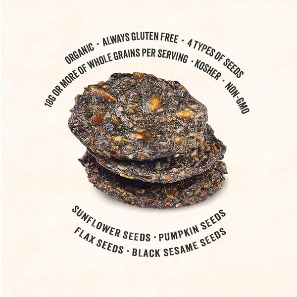 MARYS GONE CRACKERS, CRACKERS SUPER SEED BLACK SESAME SEAWEED ORGANIC, 5.5 OUNCE