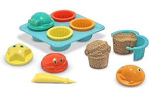 Melissa & Doug Sunny Patch Seaside Sidekicks Sand Cupcake Play Set
