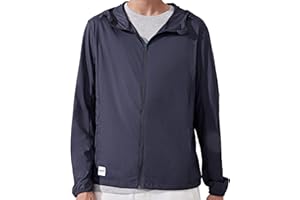 BENEUNDER UNISEX Lightweight Summer Jackets UPF 50+ Sun Protection Quick Dry Breathable