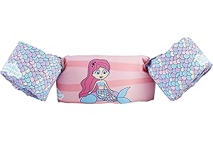 Stearns Original Puddle Jumper Deluxe Kids Life Jacket, Comfortable Life Vest for Kids Weighing 30-50lbs, USCG Approved Type III Life Vest for Pool, Beach, Boats, & More