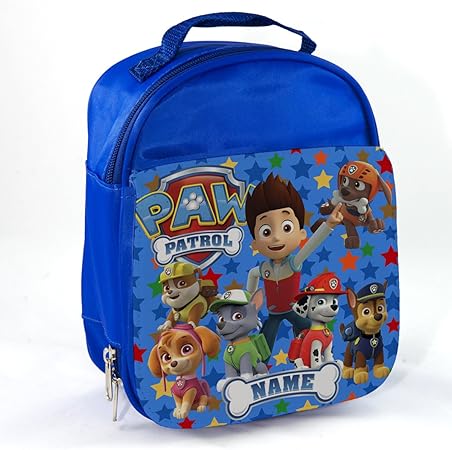 personalised paw patrol bag
