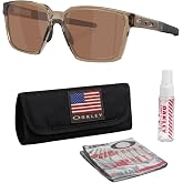 Oakley ACTUATOR SQ OO9430 Rectangle Sunglasses With Official Eyewear Kit | Men and Women &bull; Prizm Lenses &bull; O Matter Frame &bull; No-Slip Unobtainium Grip&bull; Adjustable Wire Core Temples &bull; Polarized Available