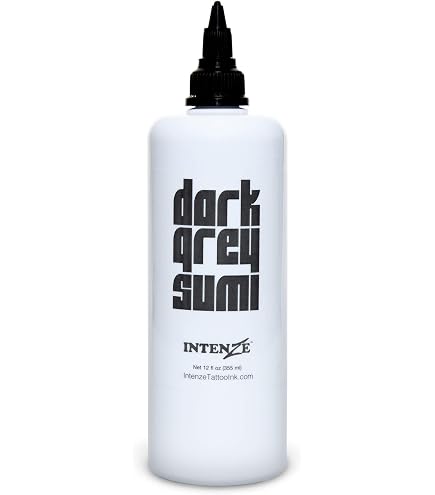 Amazon.com: Intenze Professional Tattoo Ink Black Sumi 12oz