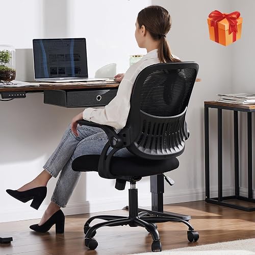 Home Office Chair Sweetcrispy Office Computer Desk Chair, Ergonomic ...