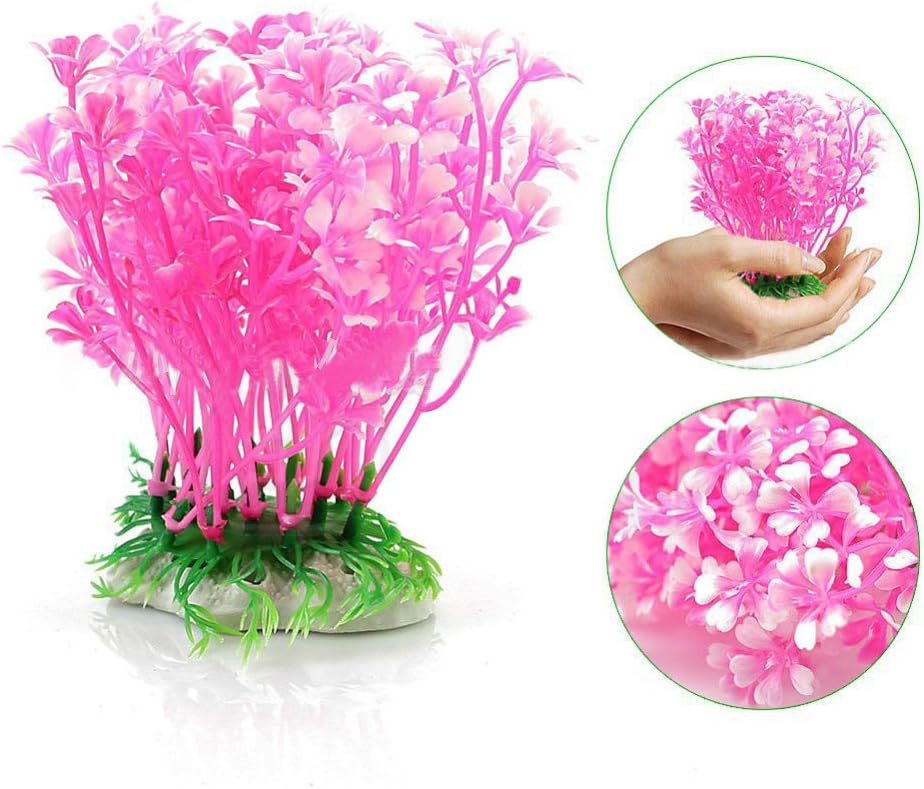 Popetpop Anemone Fish Tank Decorations Aquarium Fish Tank Mini Sea Anemone Ornament Pink Fish Aquatic Pets Aquarium Decor Learnish Com
