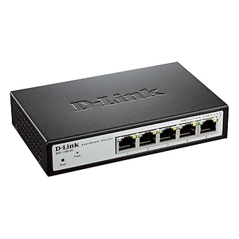 Amazon Com D Link Dgs 1100 05 Easysmart 5 Port Gigabit Switch Industrial Scientific