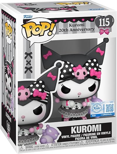 Funko POP Sanrio Hello Kitty Kuromi 20th Anniversary Vinyl Figure 3.75in