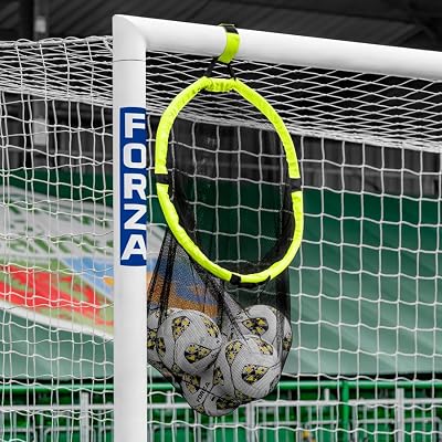 FORZA Football Target Net & Ball Bag 2-in-1 Training Goal Accessory