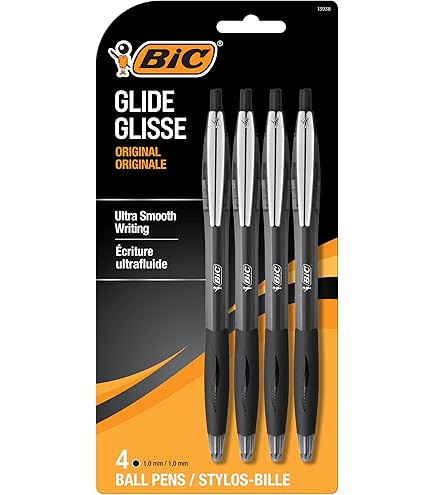 Amazon.com: BIC Glide Bold Black Ballpoint Pens, Bold Point, 1.6mm