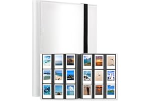 VEICEVOL 432 Pockets Photo Album for Fujifilm Instax Mini Camera, Polaroid Camera, for Fujifilm Instax Mini 11 90 70 9 8+ 8 LiPlay Instant Camera, Polaroid Snap SnapTouch PIC-300 Z2300 Instant Camera (White)